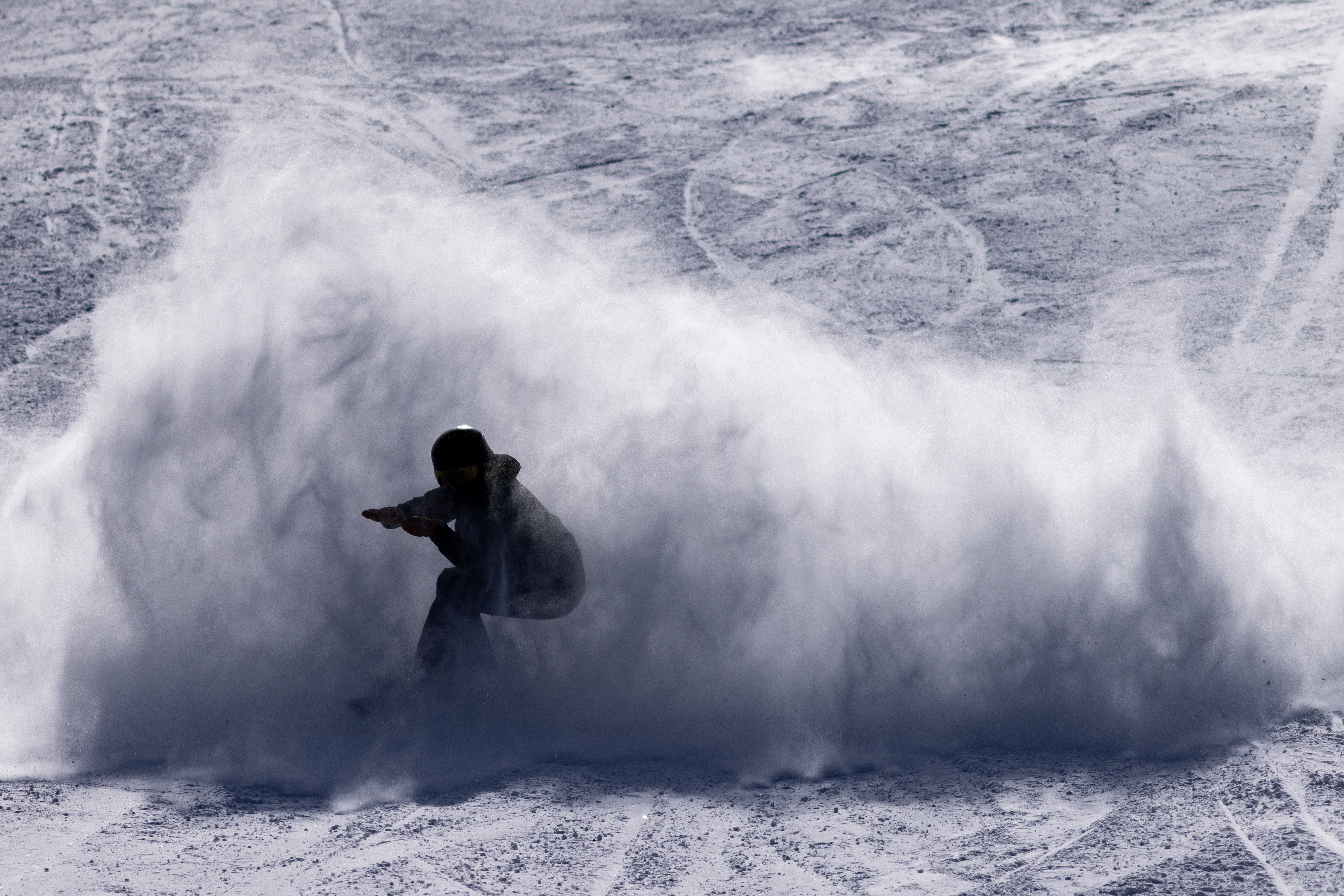 A properly waxed snowboard gives you a better ride on the slopes