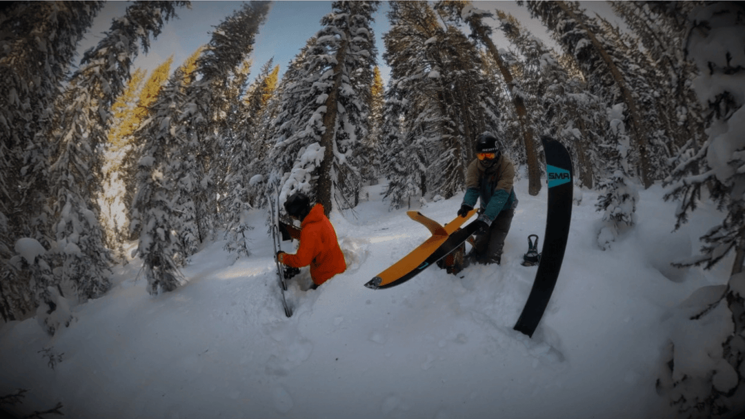 how to set up your splitboard