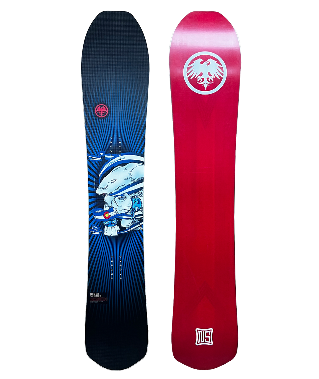 One-of-One Small Batch Maverix with 08/09 Heritage Bear Topsheet - 163