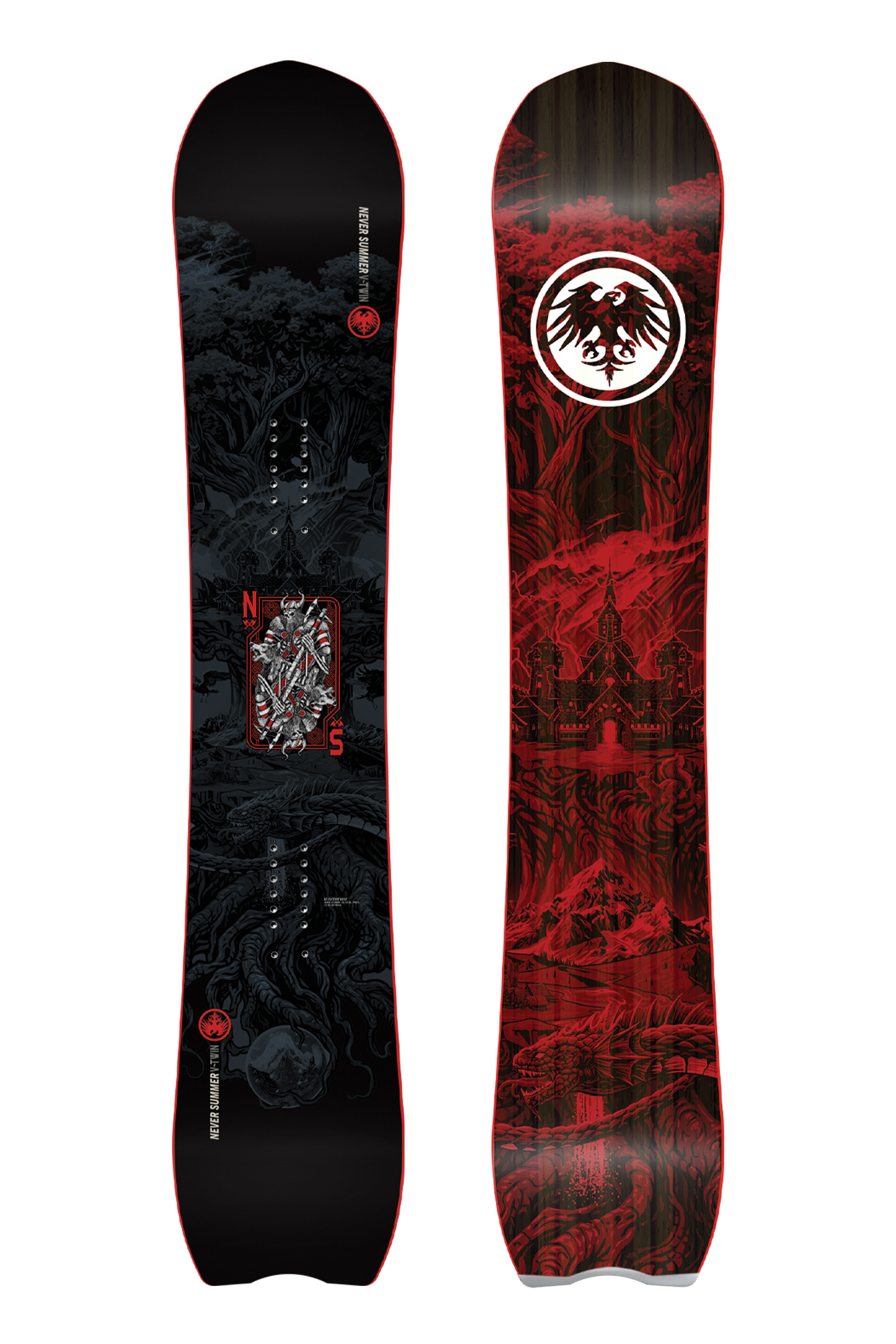Men's 2027 V-Twin Snowboard | Never Summer – Never Summer Snowboards