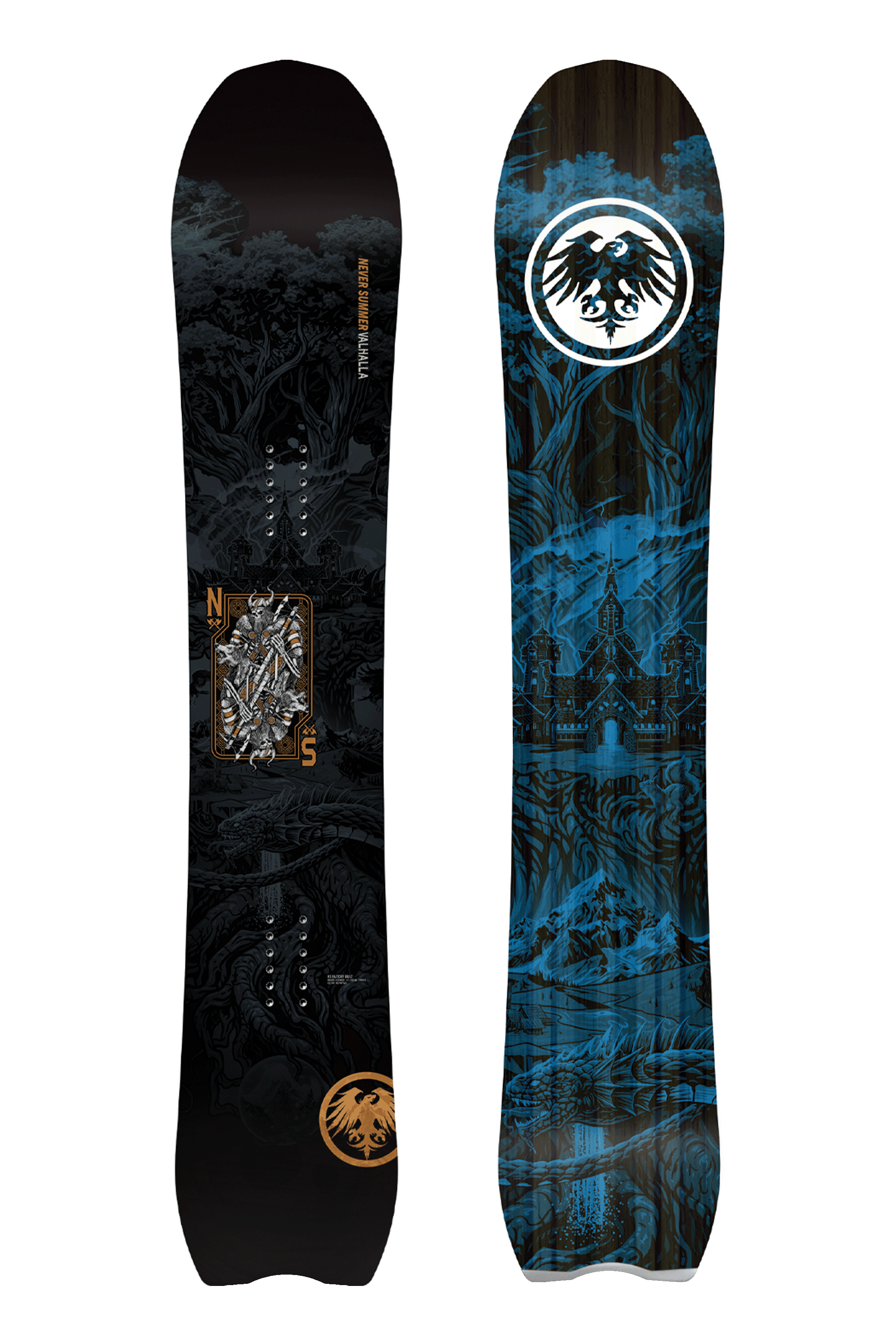 NEVERSUMMER VALHALLA ヴァルハラ 156cm トリプルキャン Men's 2027 Valhalla Snowboard | Never Summer – Never Summer Snowboards
