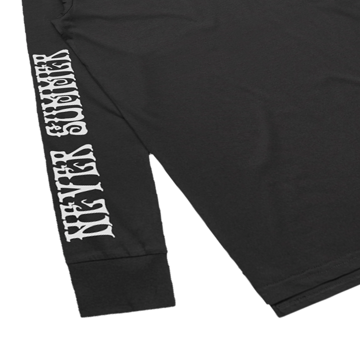 Long Sleeve Black Shirt | Shaper Long Tee | Never Summer Snowboards
