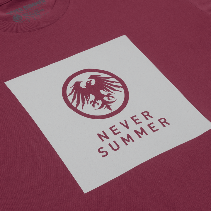 Combed Cotton T Shirt | Crew Neck Tees | Never Summer