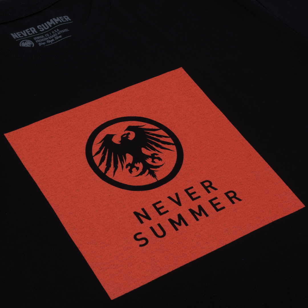 Combed Cotton T Shirt | Crew Neck Tees | Never Summer