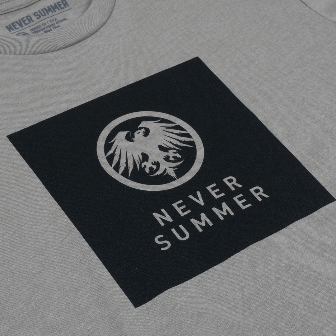 Combed Cotton T Shirt | Crew Neck Tees | Never Summer