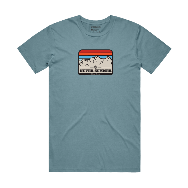 Never Summer Mountain Tee | Men's Range Tee | Never Summer Snowboards