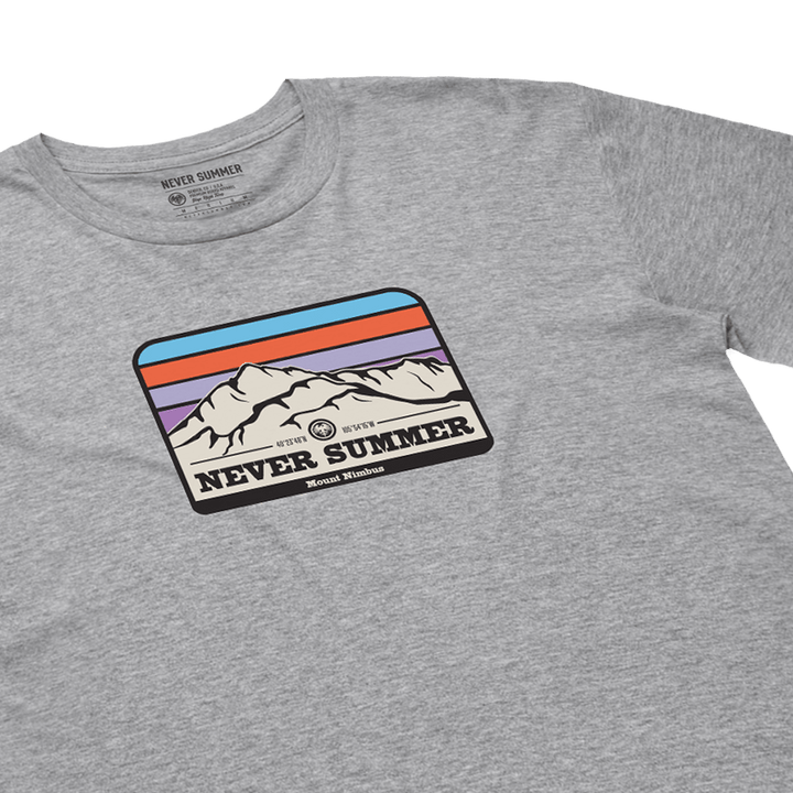 Never Summer Mountain Tee | Men's Range Tee | Never Summer Snowboards