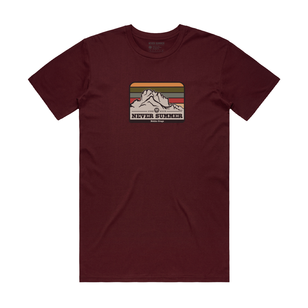 Never Summer Mountain Tee | Men's Range Tee | Never Summer Snowboards