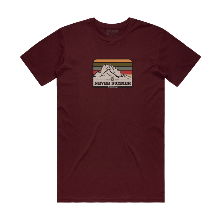 Never Summer Mountain Tee | Men's Range Tee | Never Summer Snowboards