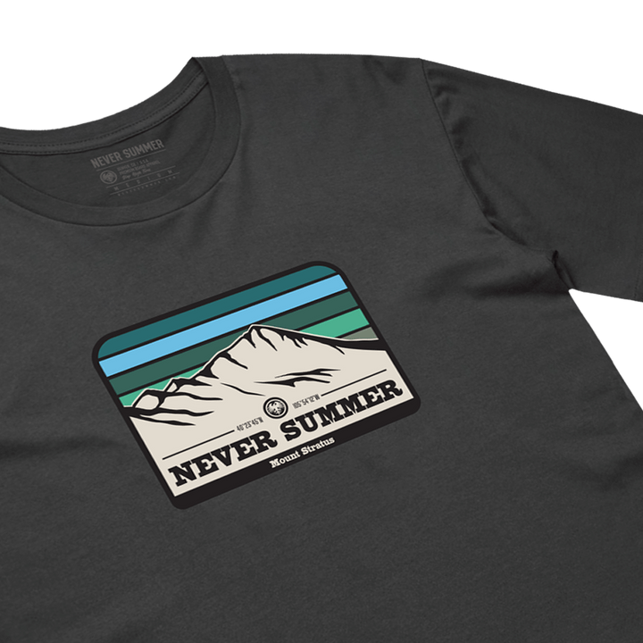 Never Summer Mountain Tee | Men's Range Tee | Never Summer Snowboards