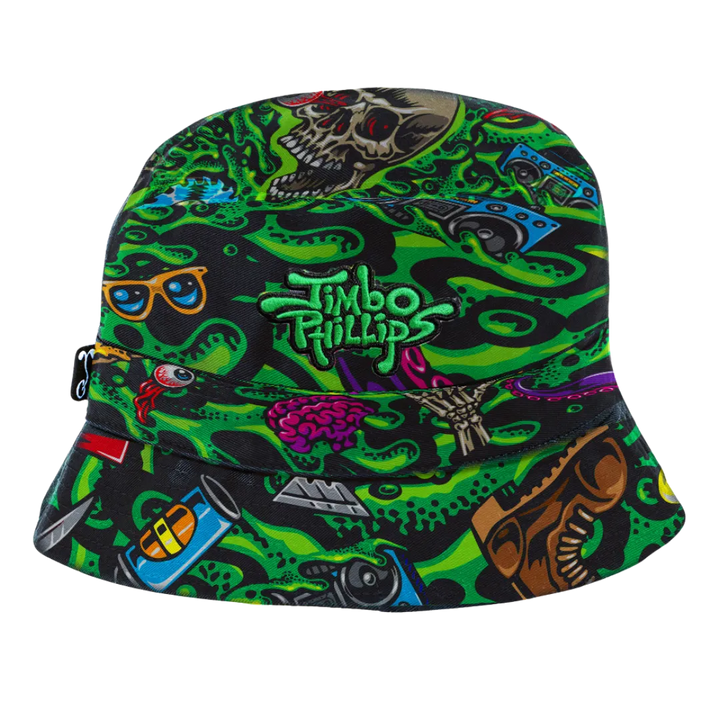 Jimbo Phillips x Grassroots Reversible Bucket Hat