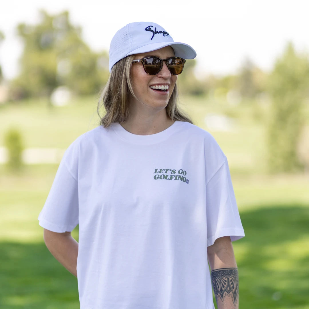 Shaper Golf Women’s Let’s Go Golfing Tee