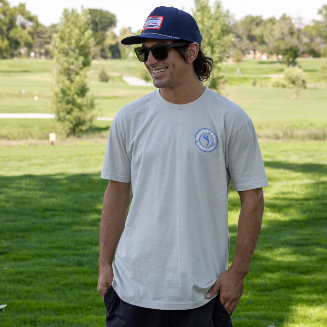 Shaper Golf Polar Bear Tee - Sand