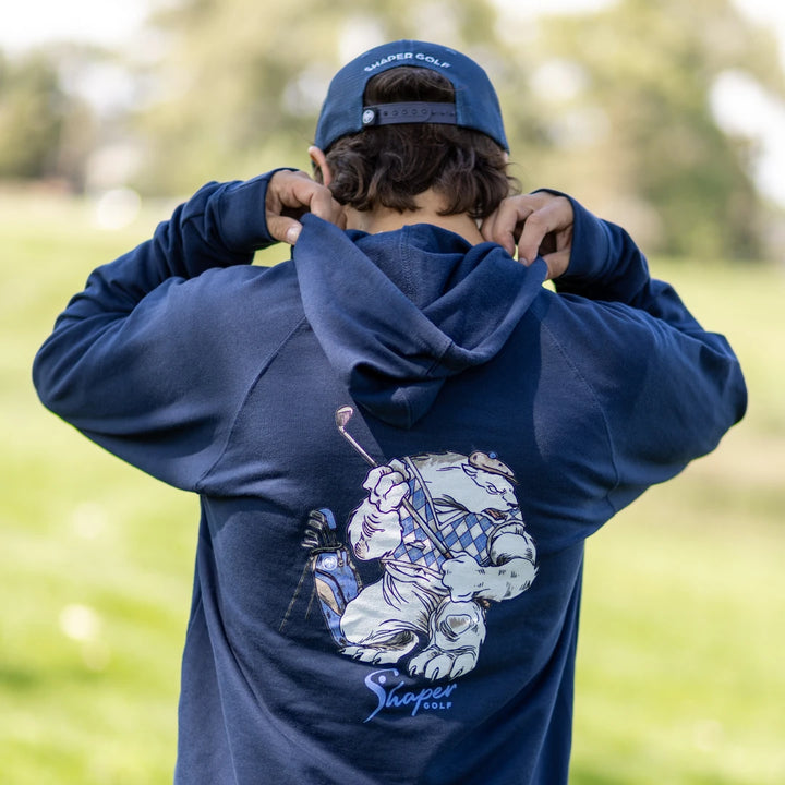 Shaper Golf Polar Bear Lightweight Hoodie