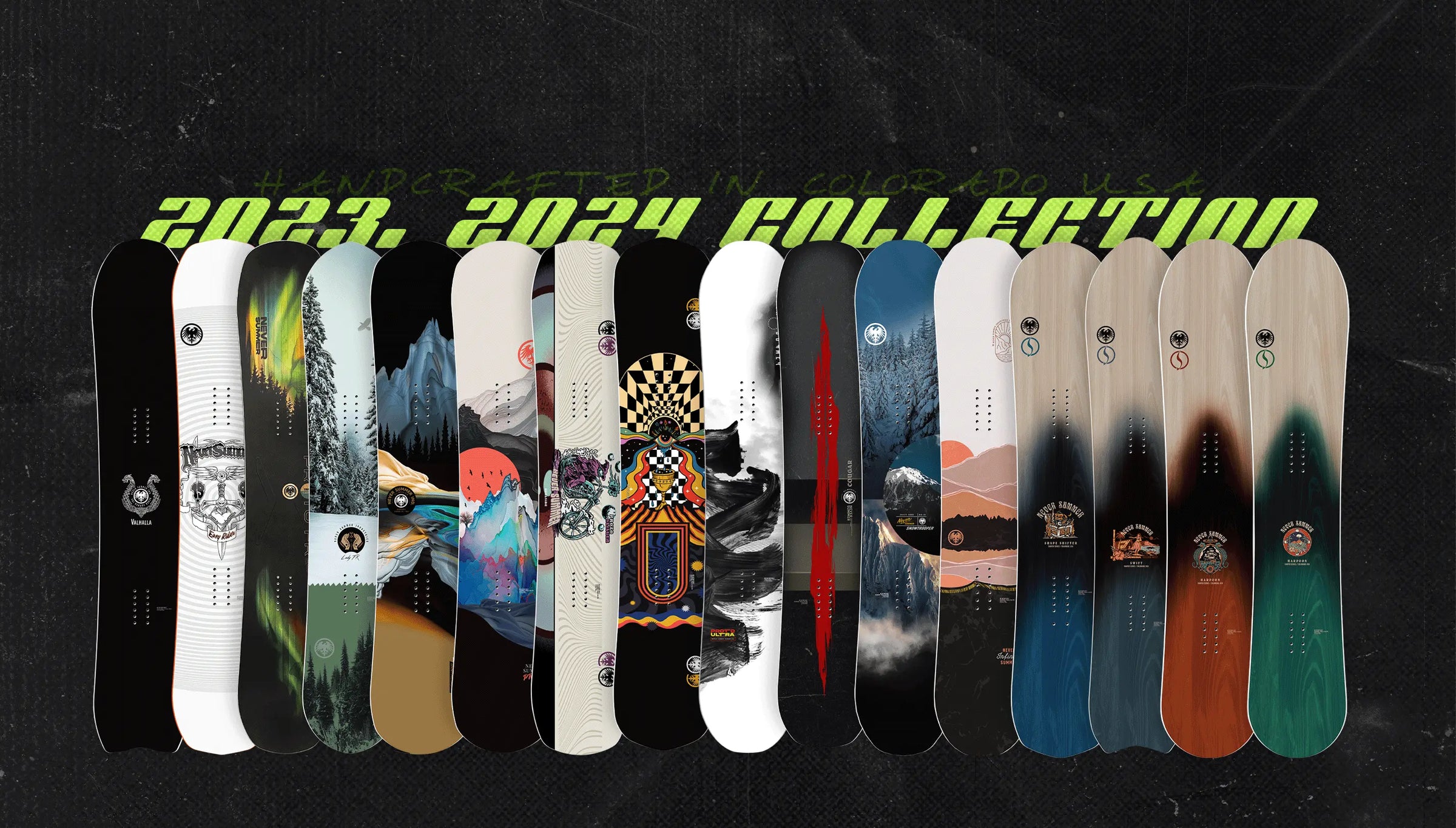Shop Snowboards Made in America Never Summer Snowboards