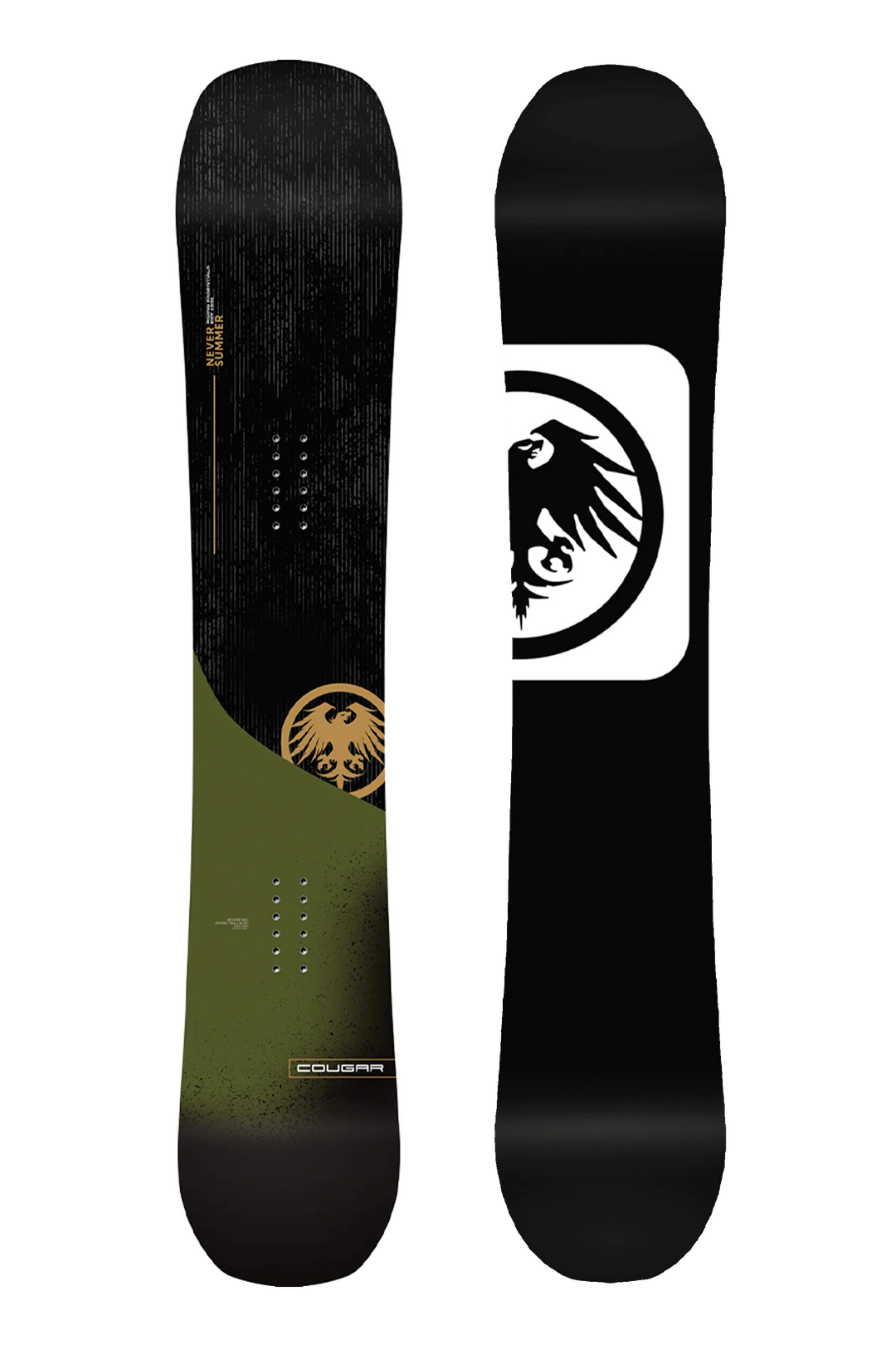 Men’s 2025 Recurve Traditional Camber Cougar Snowboard