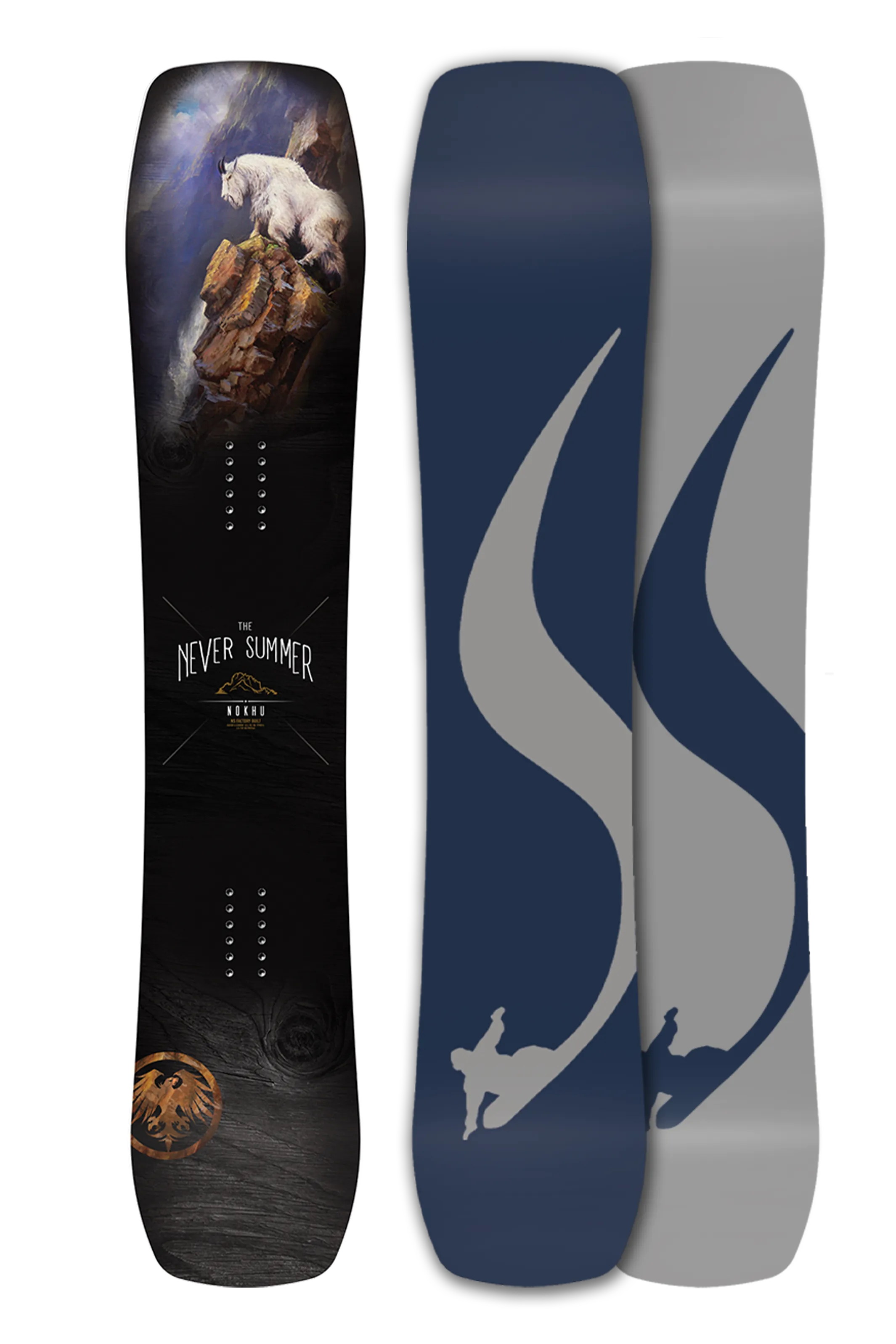 Men's 2025 Fusion Triple Camber Nokhu Snowboard Never Summer Never