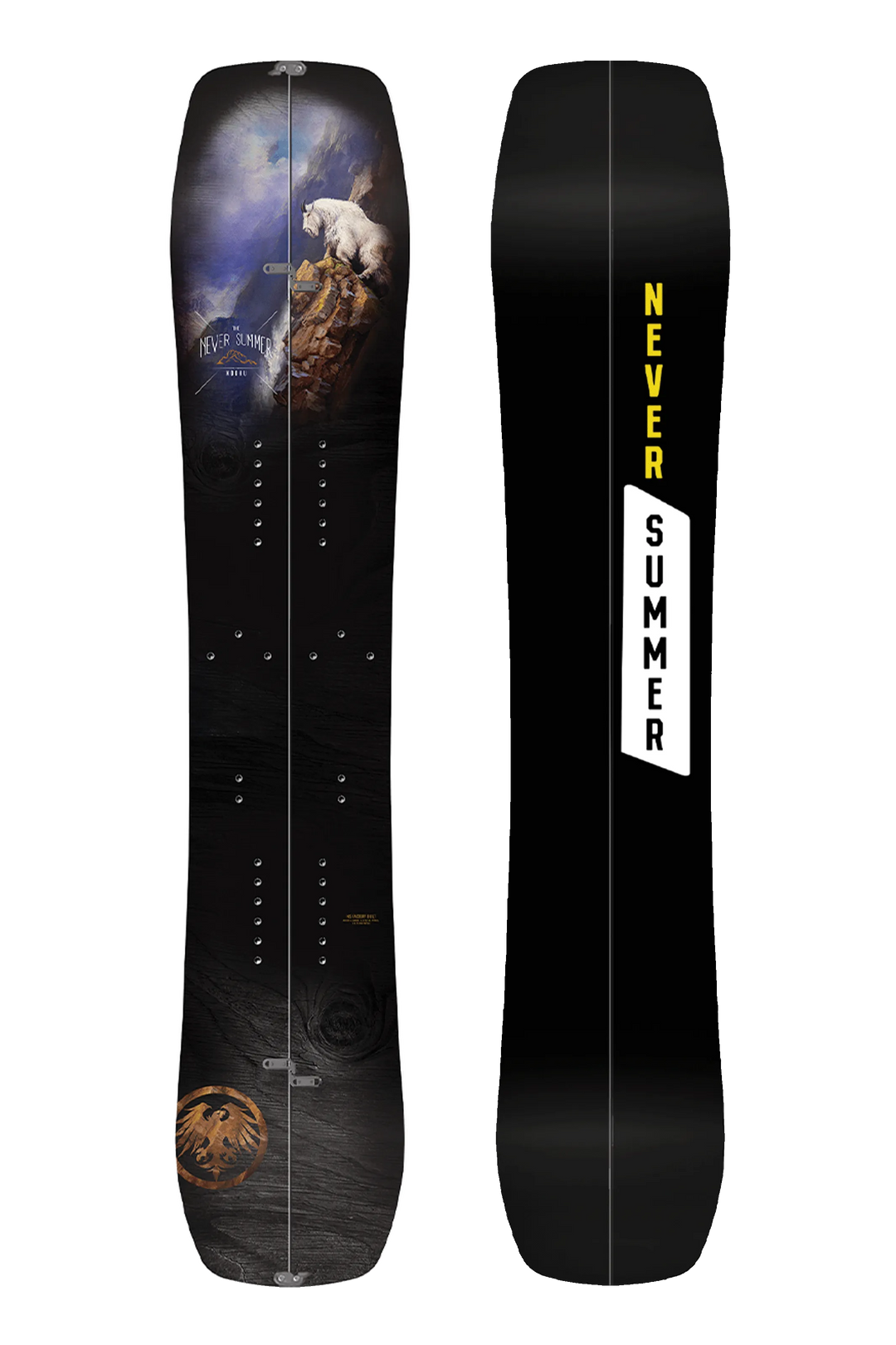 スノーボード never summer nokhu 158 24-25 Men's 2025 Fusion Triple Camber Nokhu Splitboard | Never
