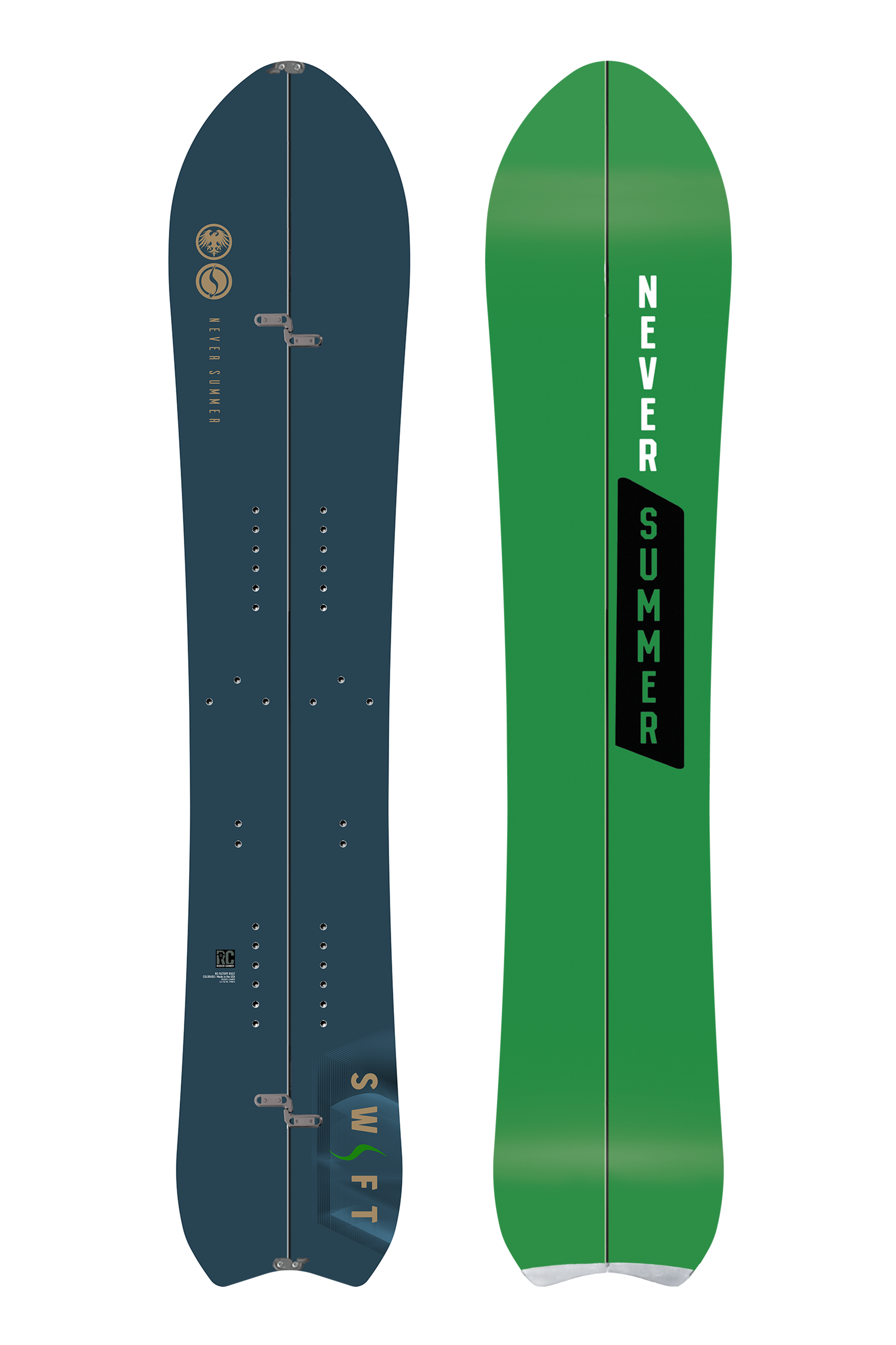 ボード NEVER SUMMER SNOWBOARD   SWIFT 157 Men's 2026 Swift Splitboard | Never Summer – Never Summer