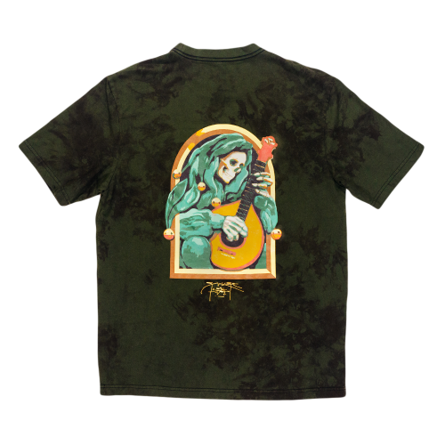 Stanley Mouse Mandolin Jester Dyed T-Shirt