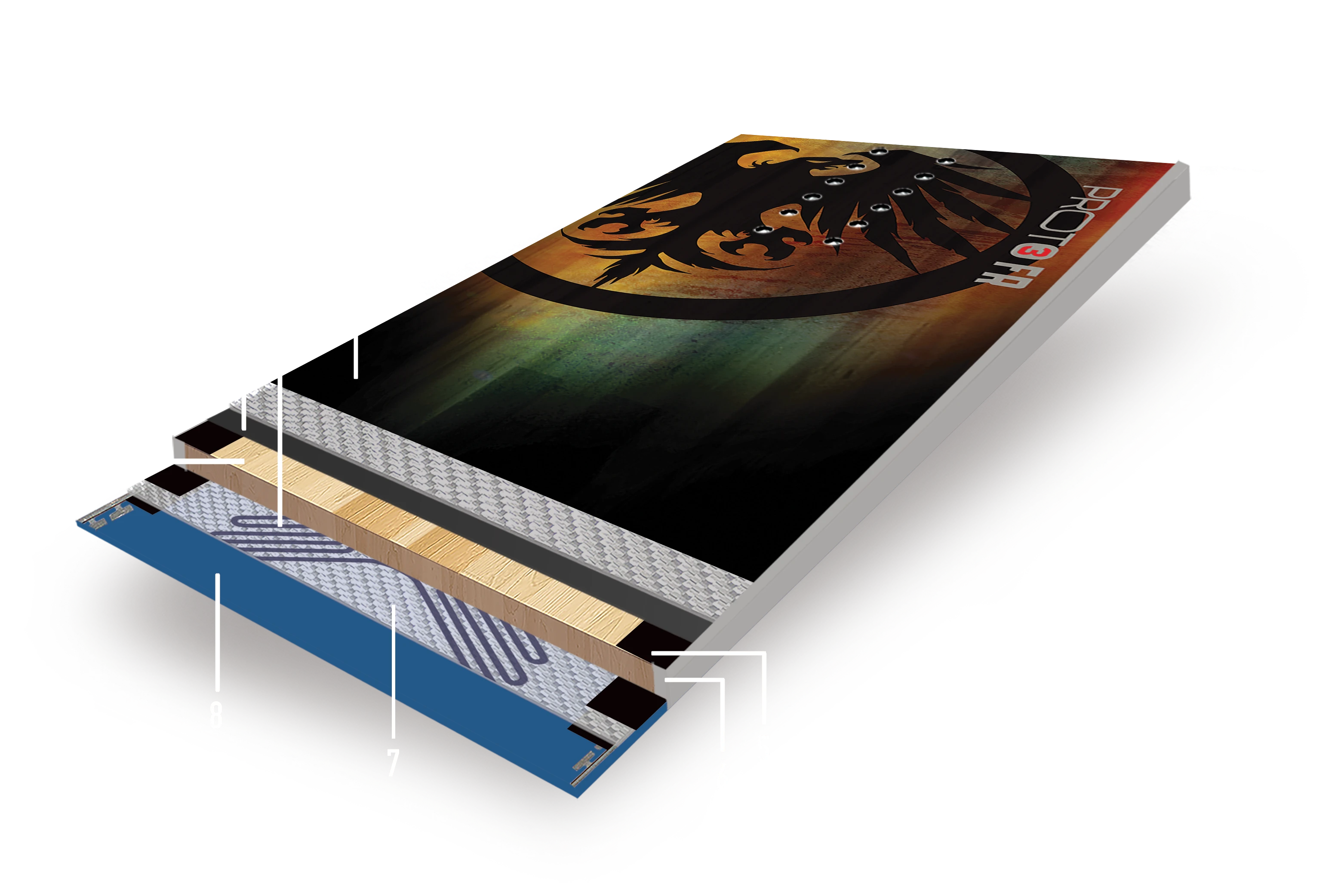 Proto T3 FR Board Cross Section
