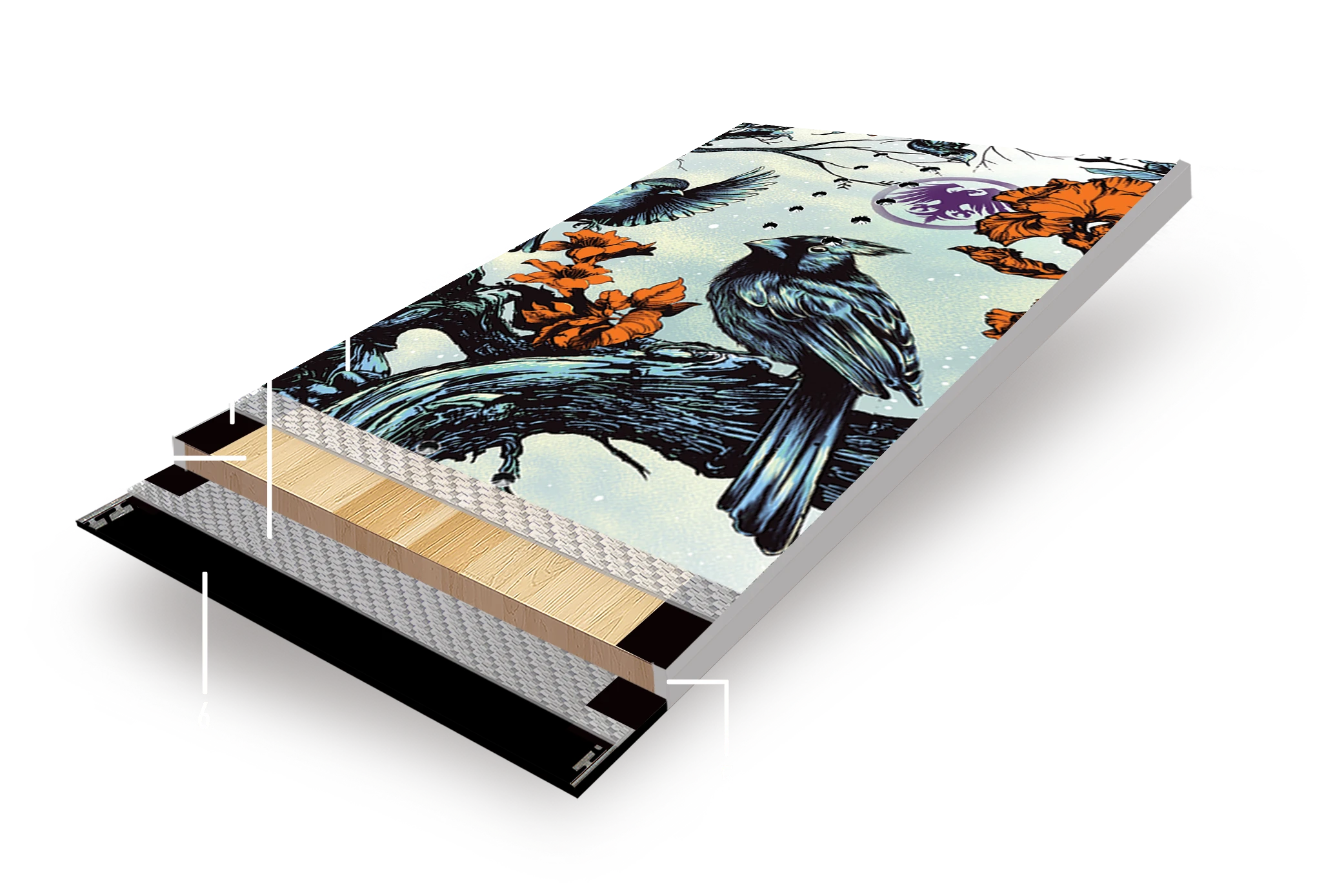 Infinity Board Cross Section
