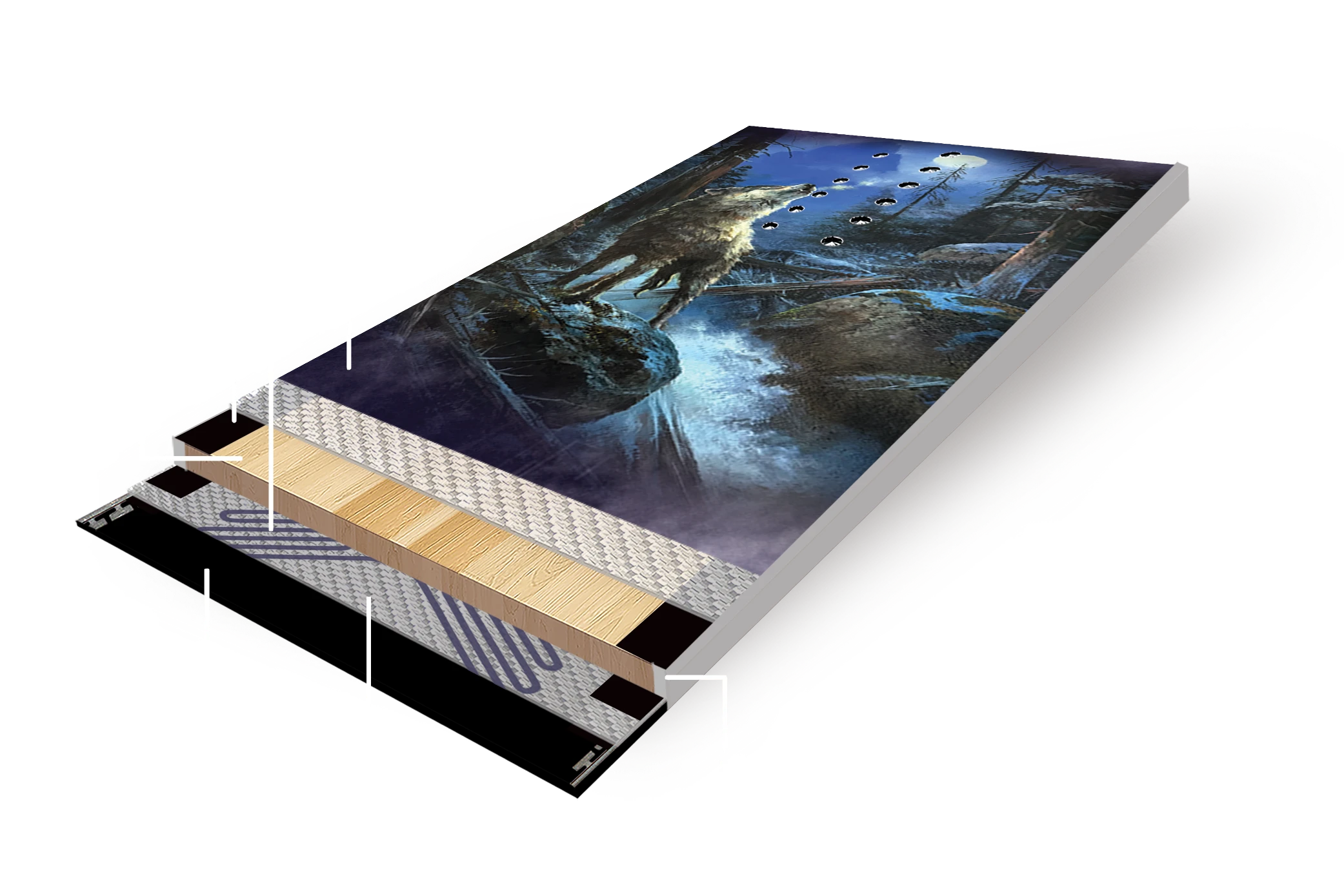 Women's Proto T3 FR Board Cross Section