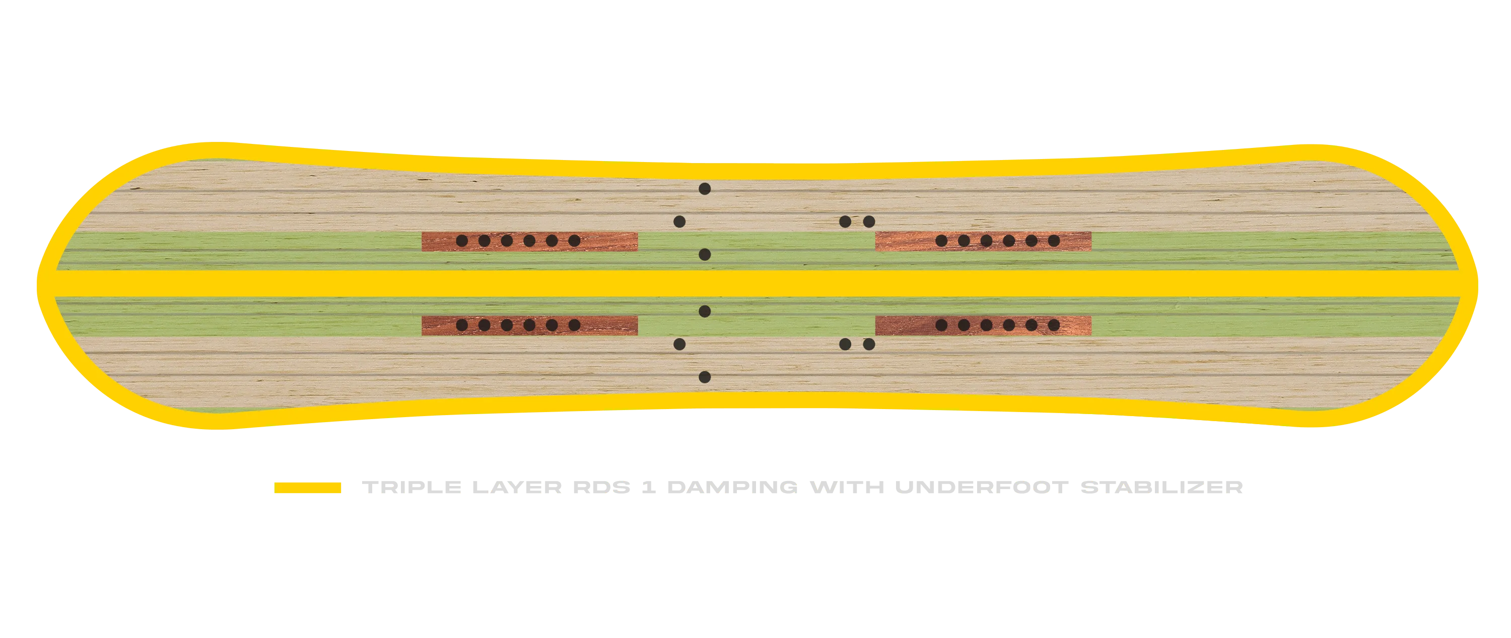 Lady FR Splitboard Damping System
