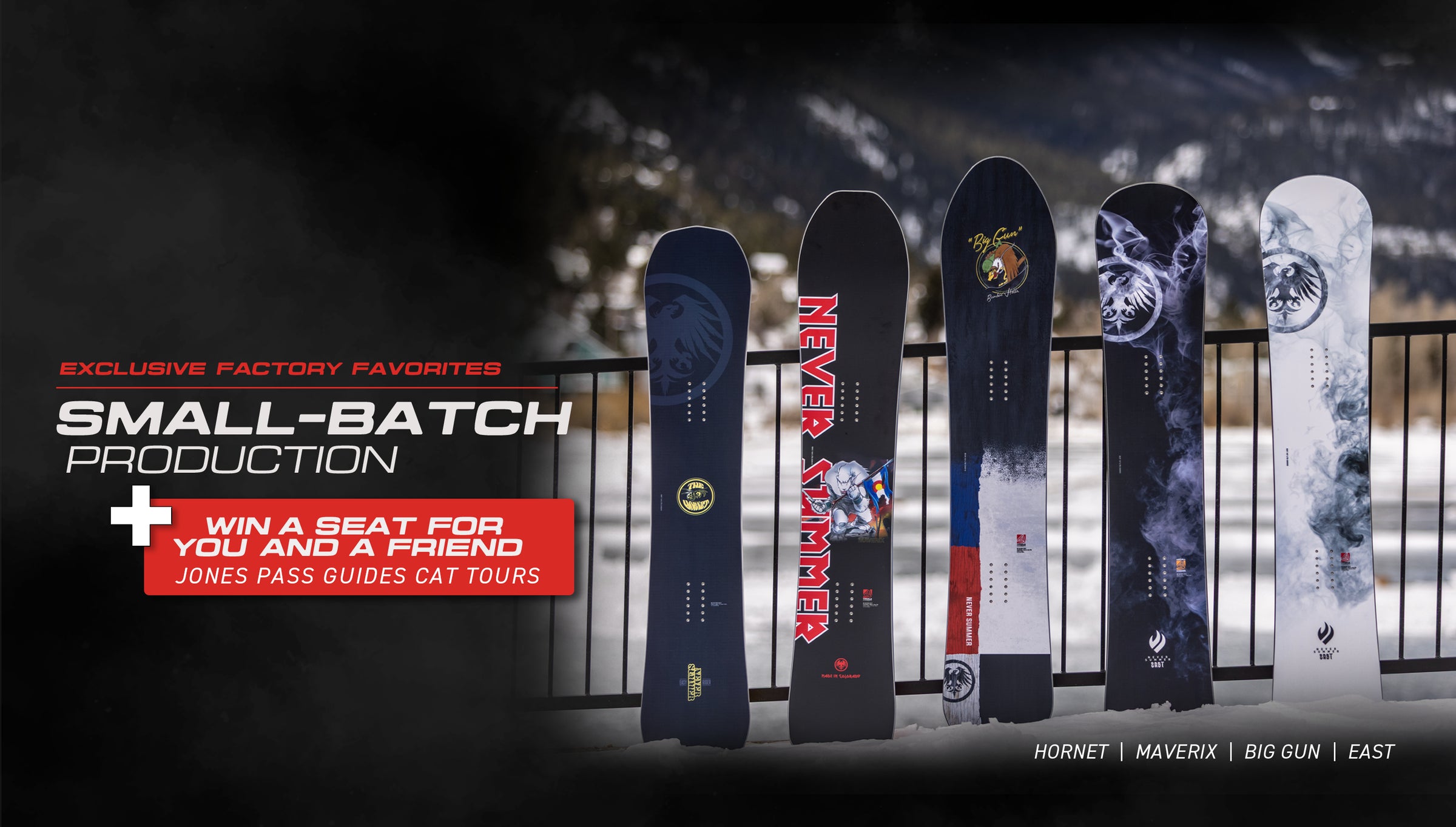 Shop Snowboards Made in America Never Summer Snowboards