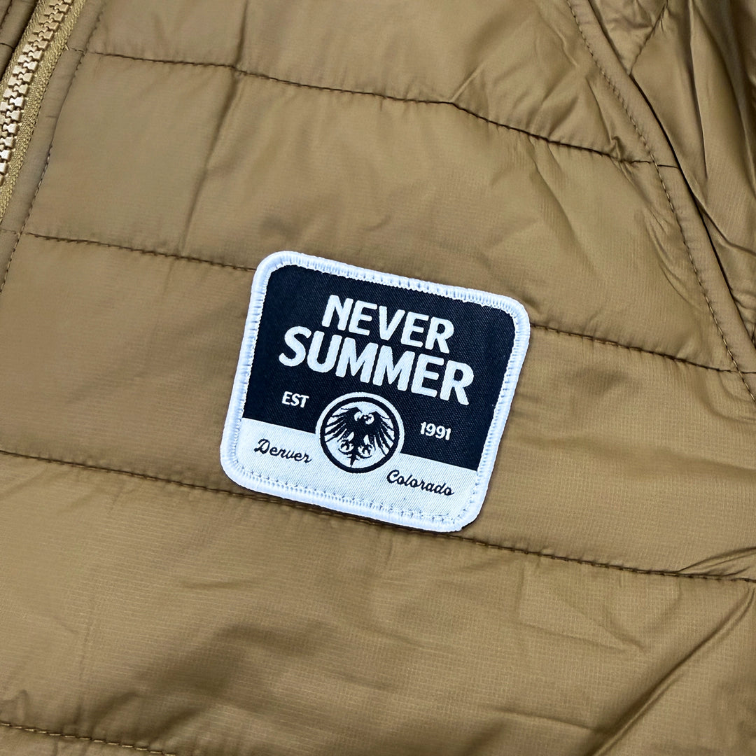 Never Summer x CG Habitats Sleeping Bag Hoodie