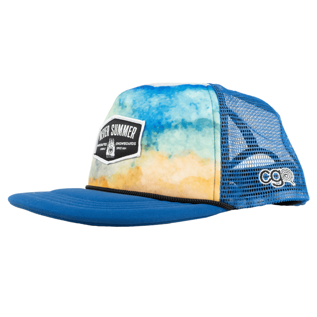 Never Summer x CG Habitats Trucker Hat Buy Now Never Summer